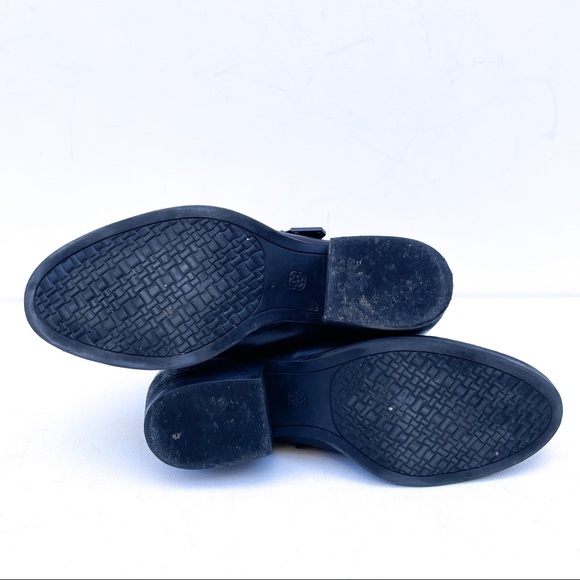 Elliot Lucca Raffaela Gold Black Leather Ankle Boots - Picture 6 of 6